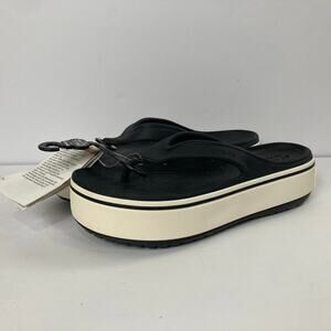 Crocs Crocband Platform Flip Flop Thong Sandals Women’s Size 6 Black